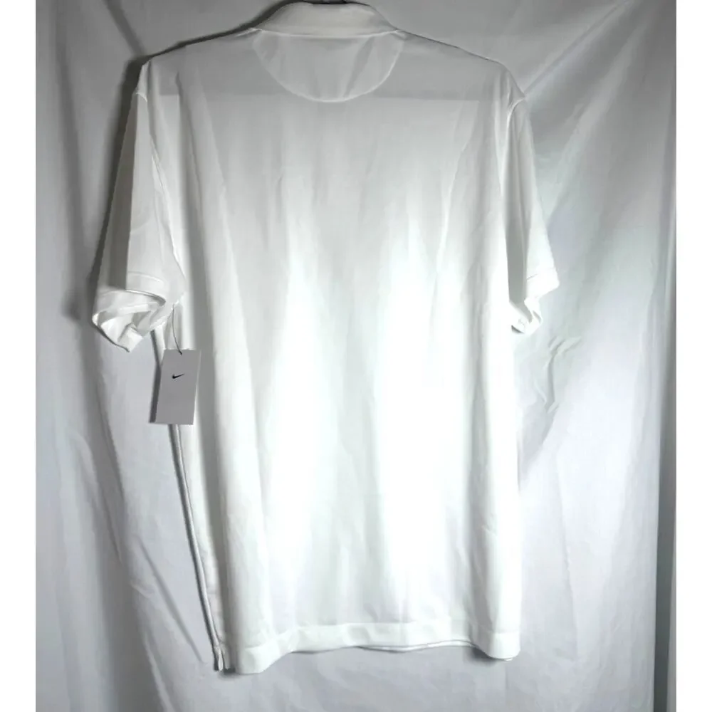 Nike Super Bowl LIV Polo Shirt XL White Bud Light Sponsor Dri-Fit NWT